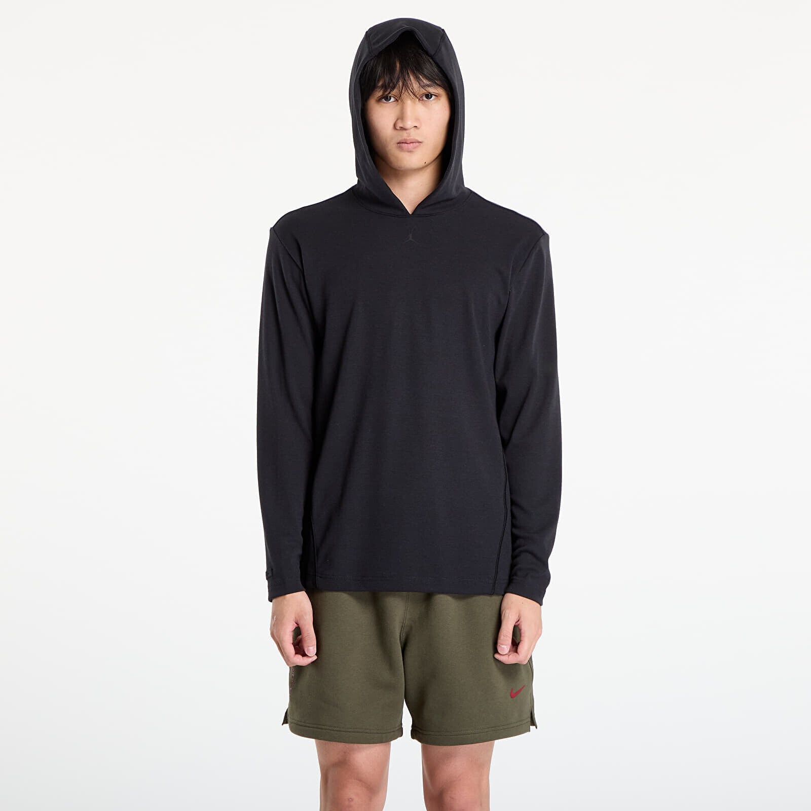 Mikina Jordan Sport Men's Pullover Golf Hoodie Black/ Black XS
