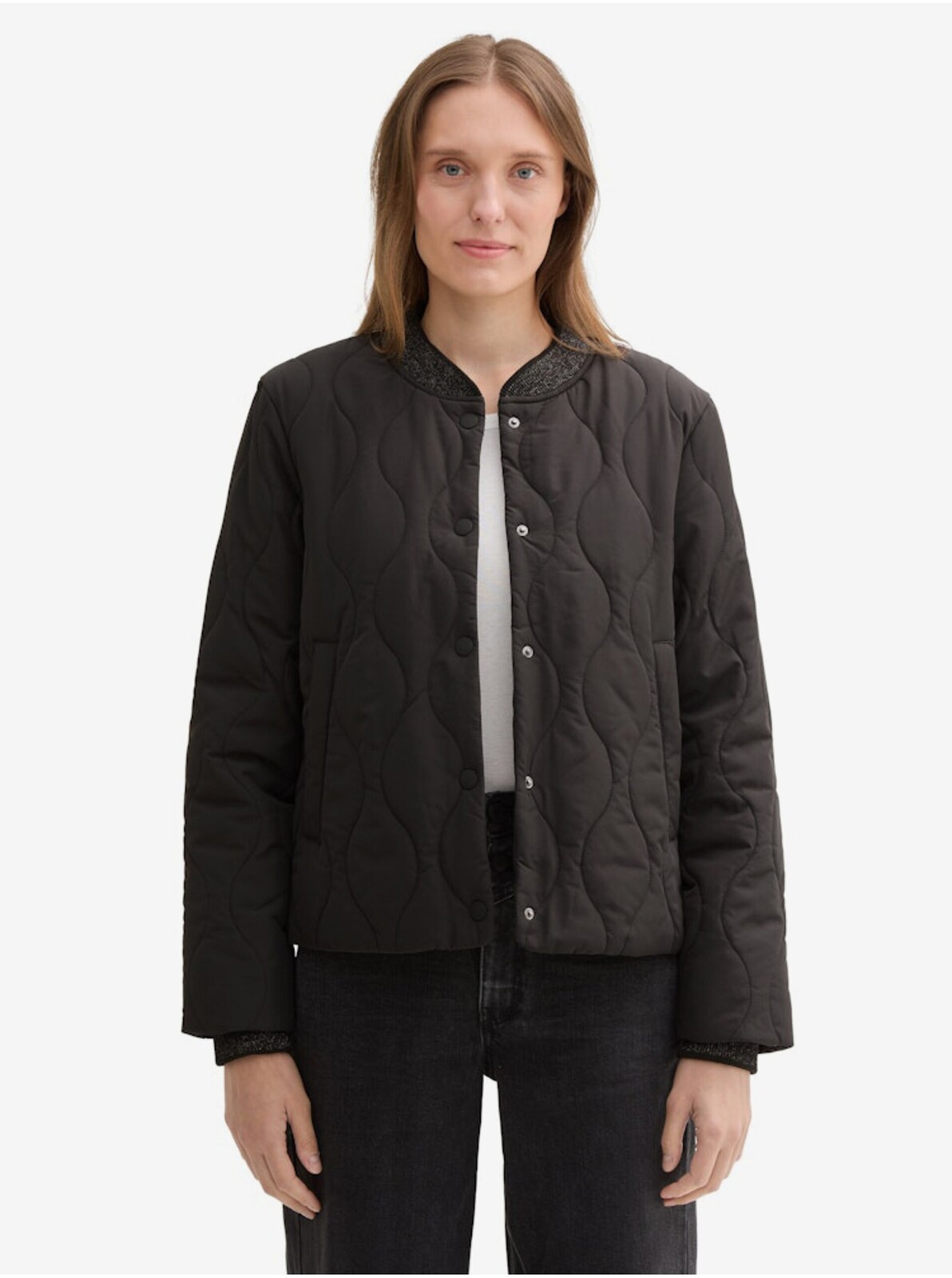 Black Women's Quilted Jacket Tom Tailor - Women