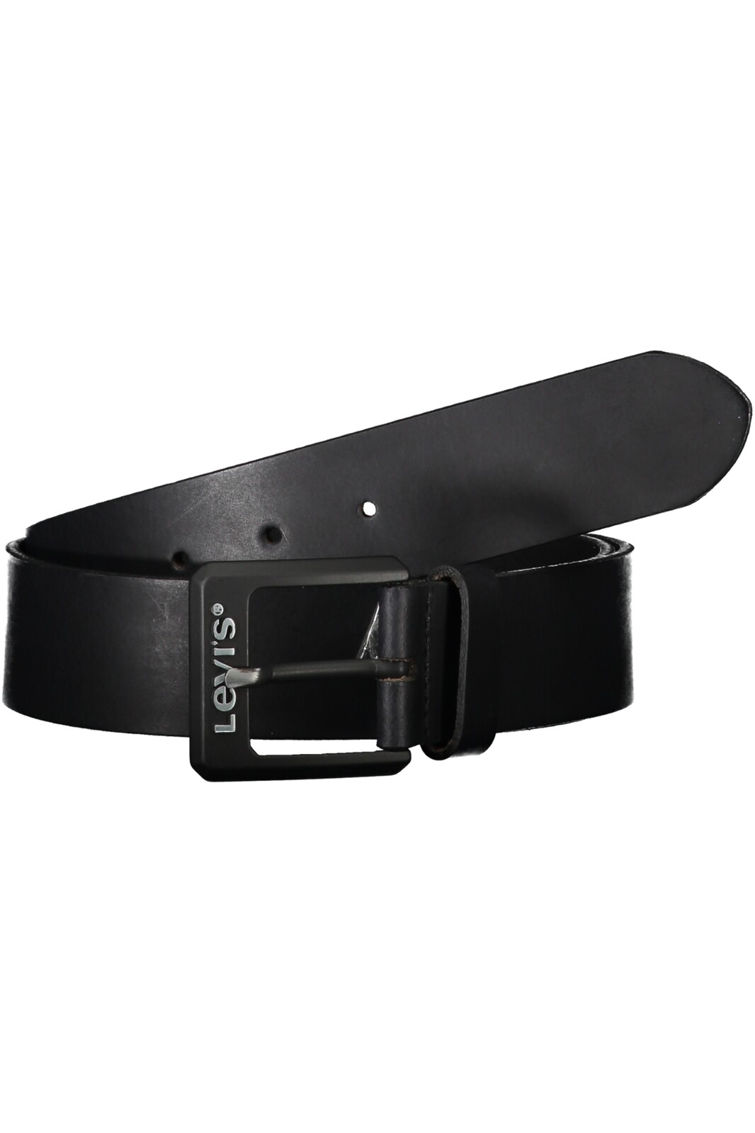 LEVI'S BLACK MEN'S LEATHER BELT