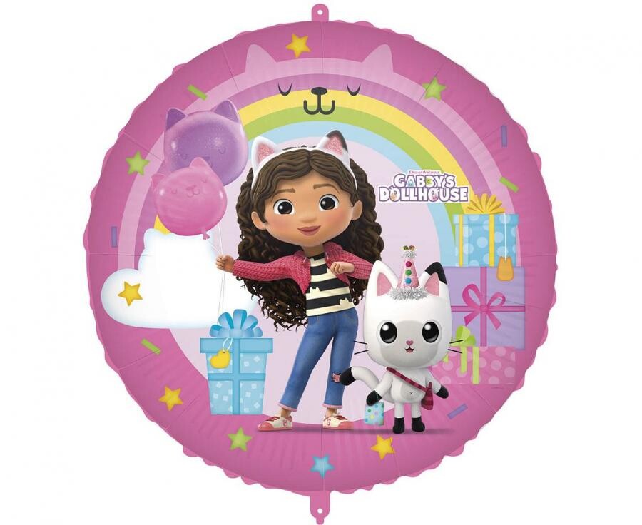 Procos Fóliový balón - Gabby's Dollhouse 46 cm