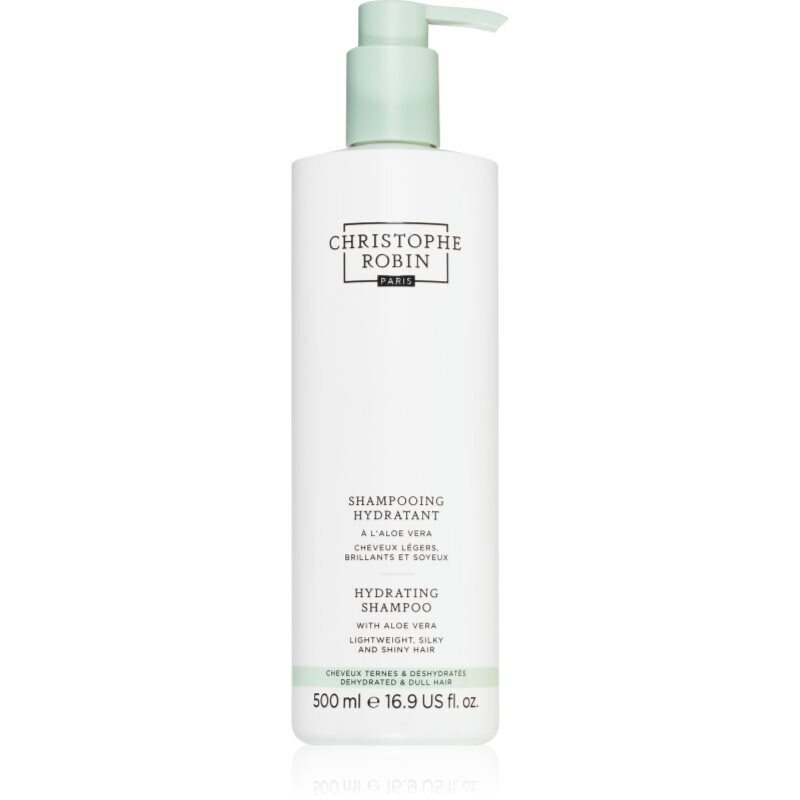 Christophe Robin Hydrating Shampoo with Aloe Vera hydratačný šampón s aloe vera 500 ml