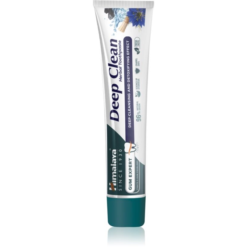 Himalaya Herbals Deep Clean zubná pasta pre dôkladné vyčistenie zubov 75 ml