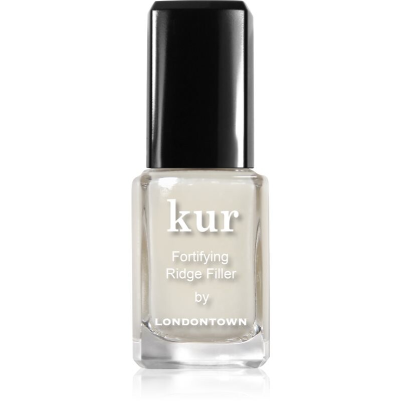 LONDONTOWN Kur Fortifying Ridge Filler vyhladzujúci podkladový lak na nechty pre suché a krehké nechty 12 ml