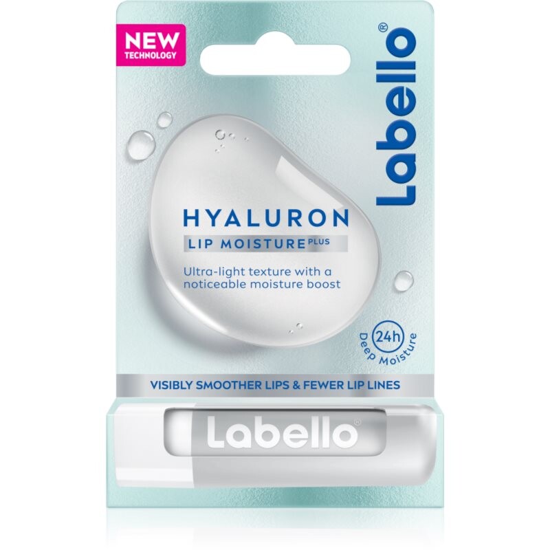 Labello Hyaluron Lip Moisture Plus hydratačný balzam na pery s kyselinou hyalurónovou 5.2 g