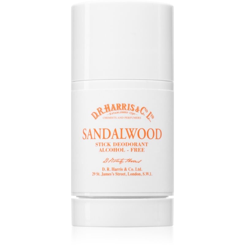 D.R. Harris Deo Stick tuhý dezodorant pre mužov Sandalwood 75 g
