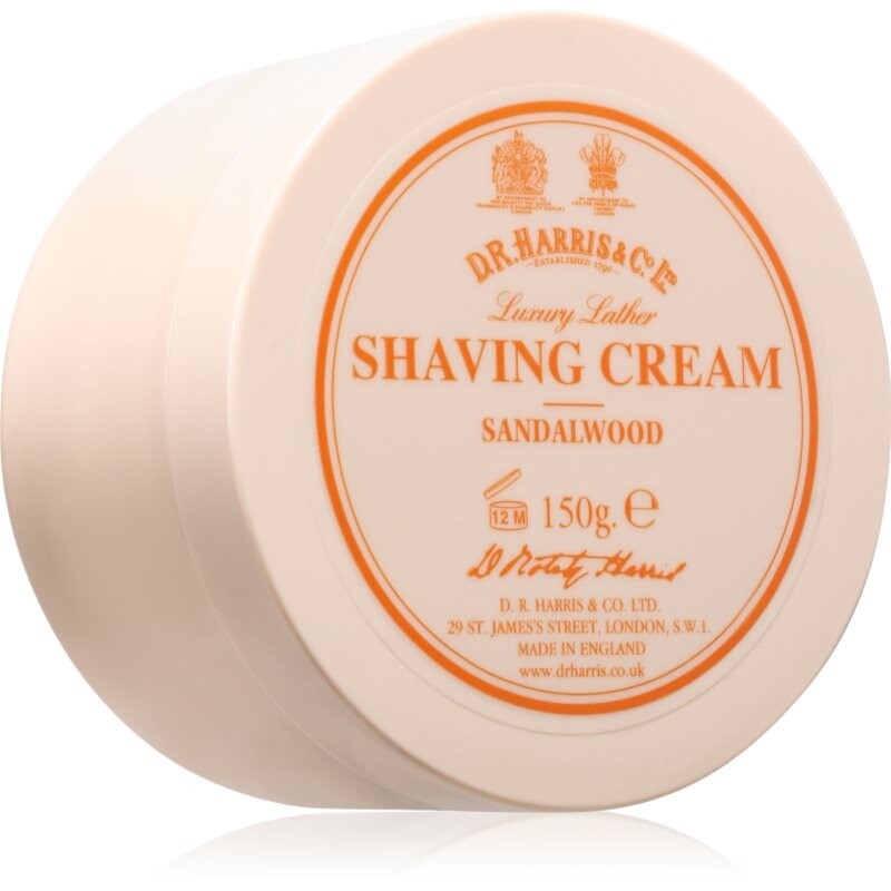 D.R. Harris Shaving Cream Sandalwood krém na holenie 150 g