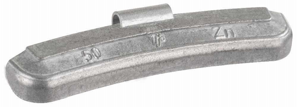 TIP-TOPOL 50g zinc knock-on wheel weights for steel wheels 50 pcs