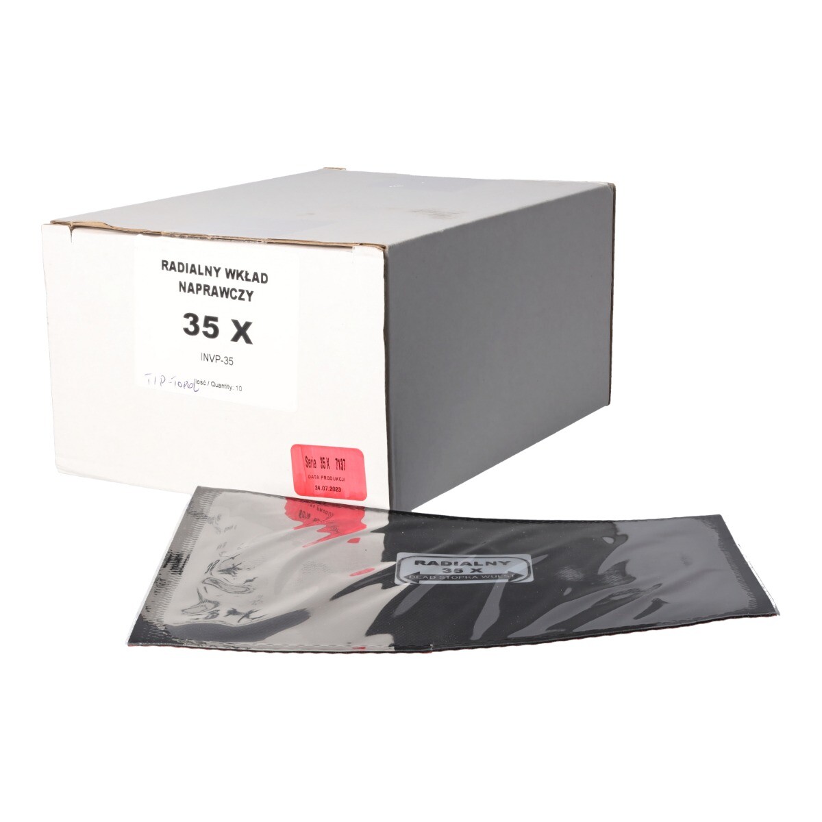 35X - Radial repair patch, 133x187 mm