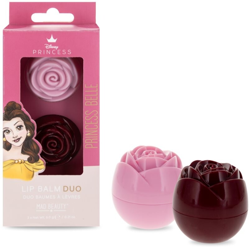 Mad Beauty Disney Princess Belle balzam na pery 2x6 g