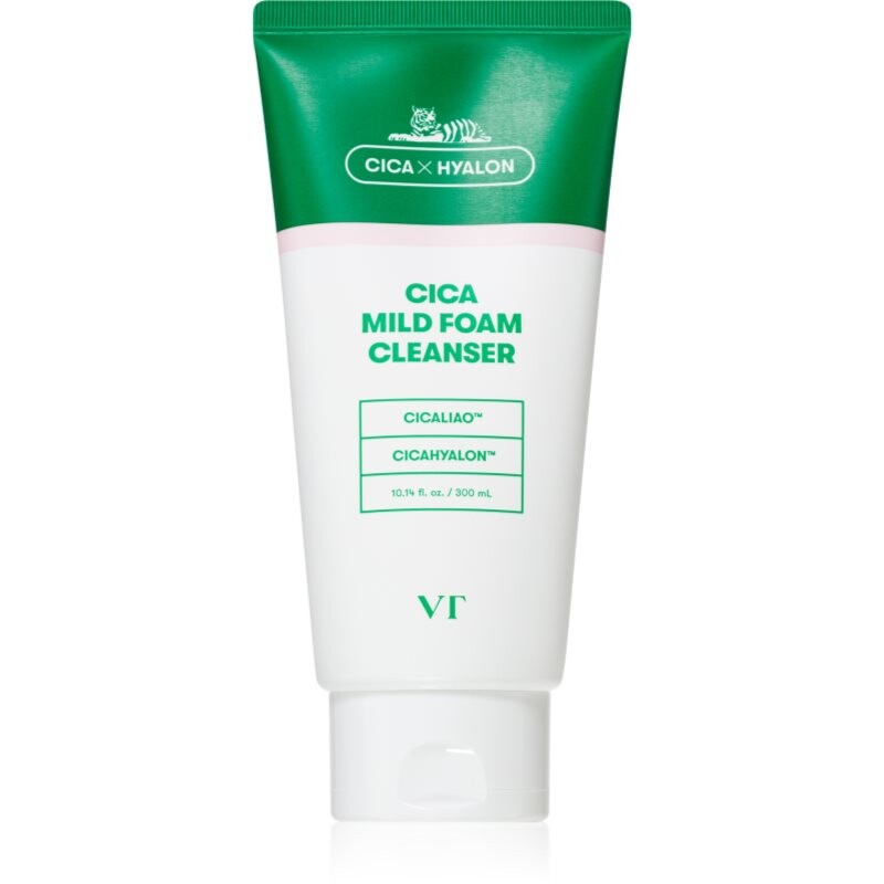 VT Cosmetic Cica Mild Foam Cleanser jemná čistiaca pena s upokojujúcim účinkom 300 ml