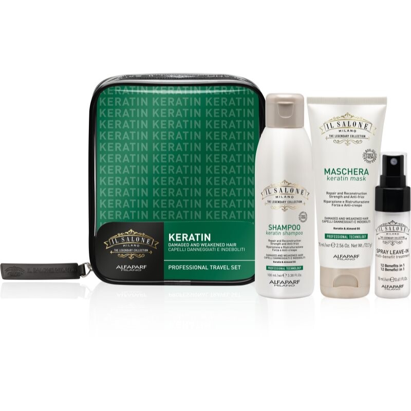 Alfaparf Milano Il Salone Milano Keratin cestovná sada pre posilnenie vlasov