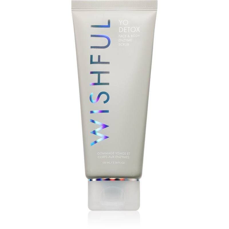 Wishful Yo Detox Face & Body Enzyme Scrub enzymatický peeling na telo 100 ml