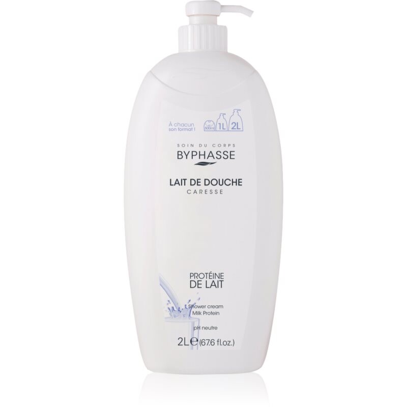 BYPHASSE Milk Protein sprchový krém 2000 ml