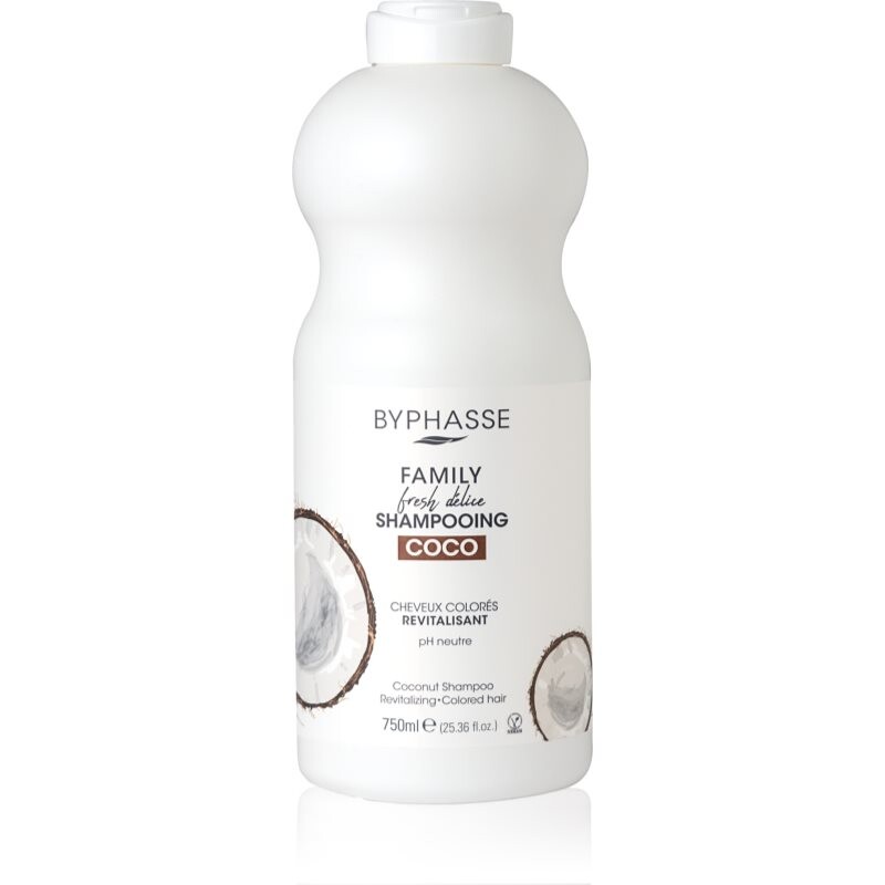 BYPHASSE Coco šampón pre farbené vlasy 750 ml