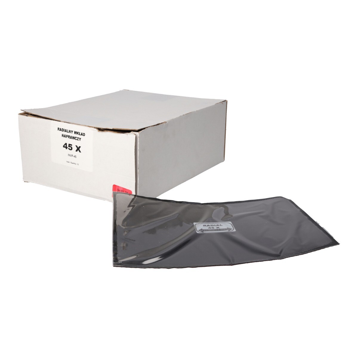 45X - Radial repair patch, 176x232 mm