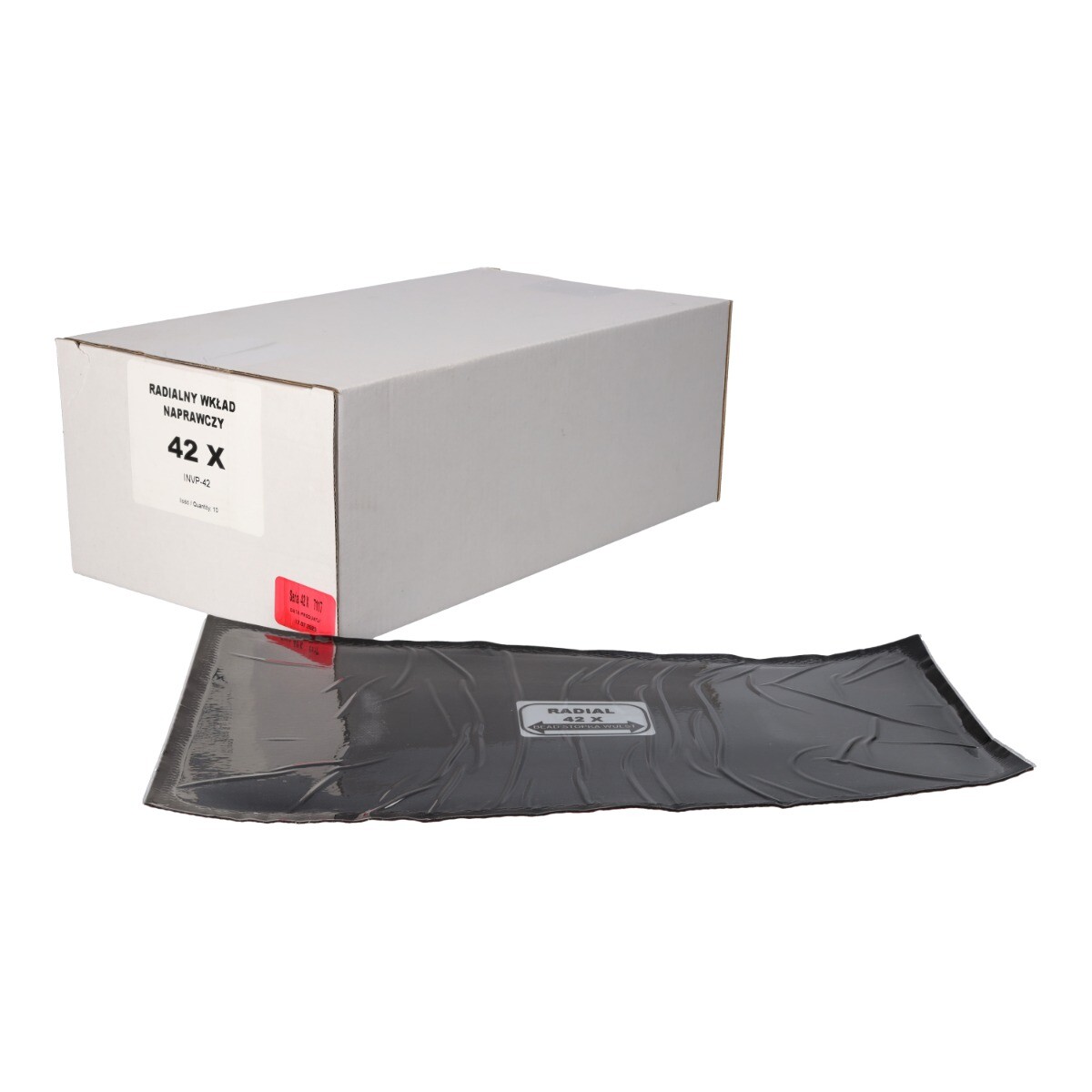 42X - Radial repair patch, 141x266 mm