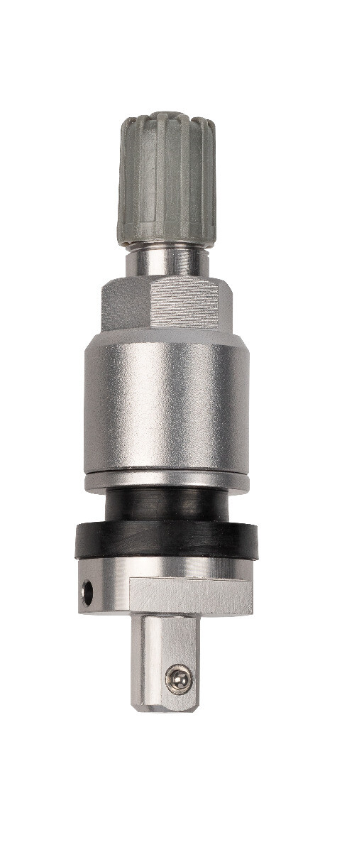 Aluminum snap-in valve for Autel sensors - titanium