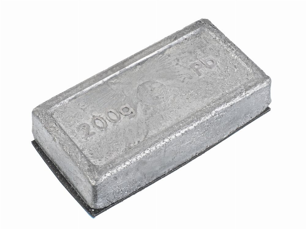 200g TRUCK uncoated lead adhesive wheel weight