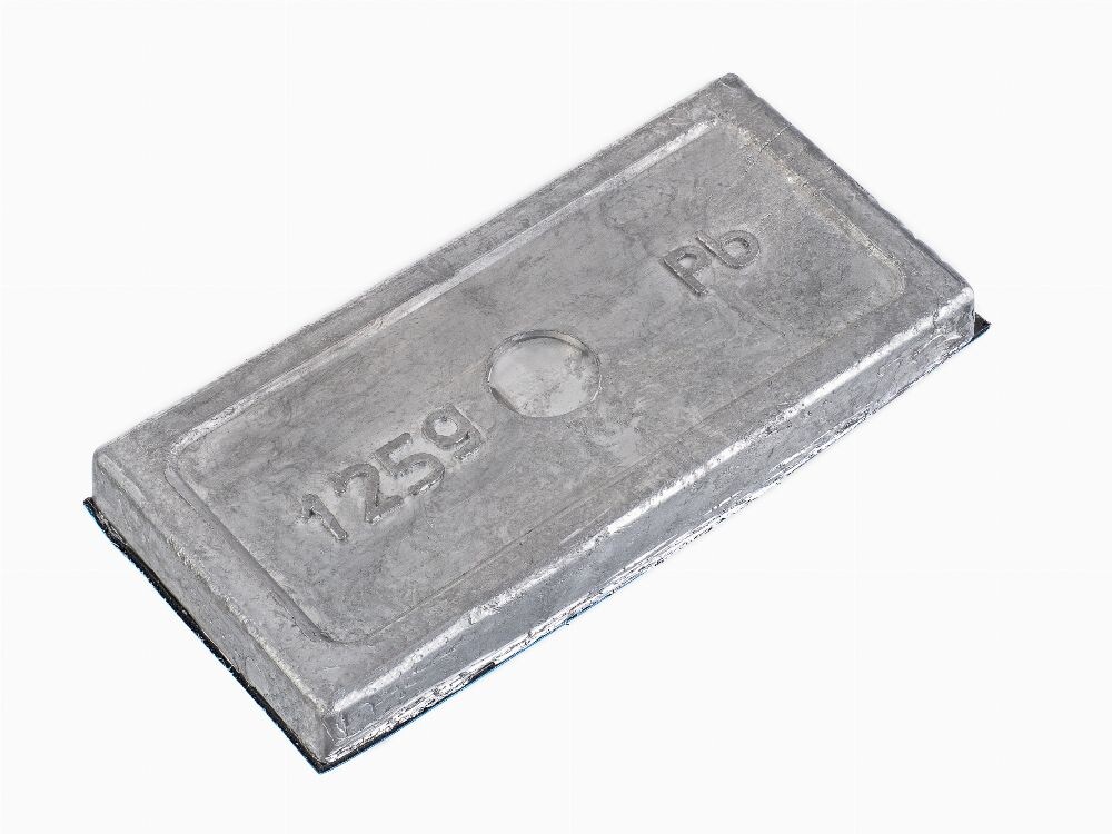 125g TRUCK uncoated lead adhesive wheel weight