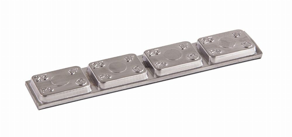 100g (4x 25g) TRUCK lead adhesive wheel weight