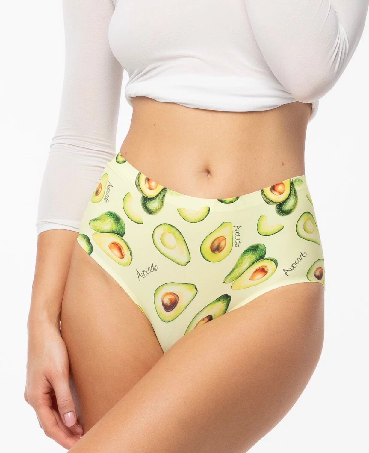 Julimex Avocado Simple Maxi nohavičky S-2XL avokádo M