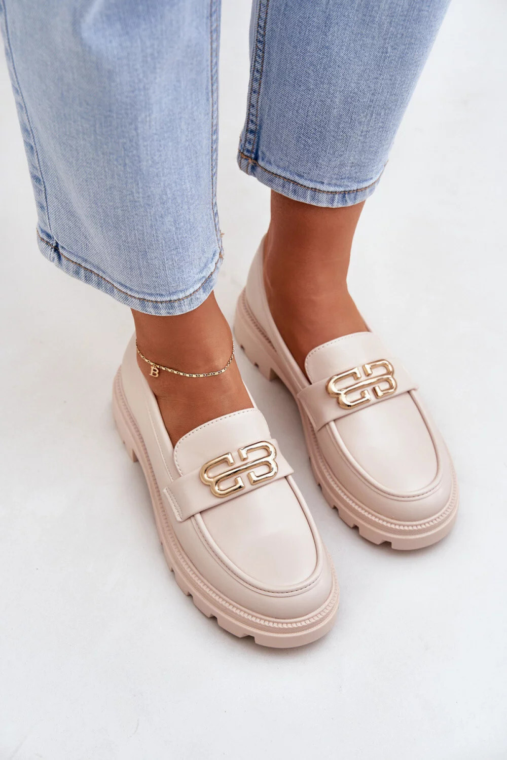 Dámske mokasíny CM09P / 206807 Light beige - Seastar 39 světle béžová