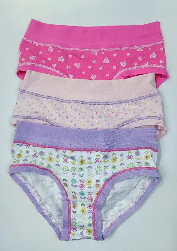 Dievčenské nohavičky Cotonella AB298 3H100 3pack 10 MIX