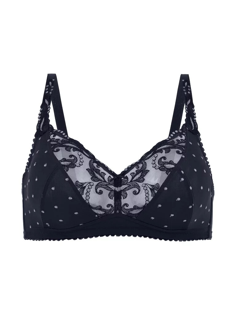 Dámska podprsenka 203292 596 Blue fjord - Felina 70G tmavě modrá - vzor