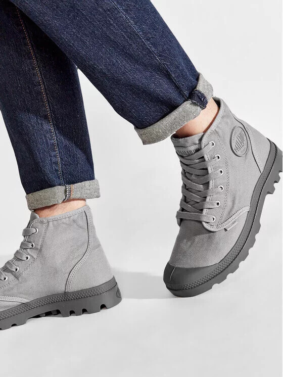 Pánska členková obuv Pampa Hi M 02352-071-M Grey - Palladium 46 šedá