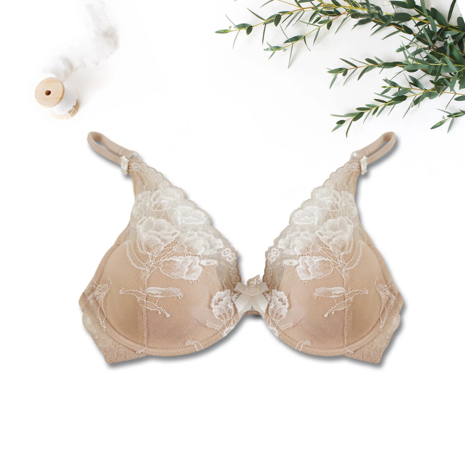 Dámska vystužená podprsenka Chiara 40515 nude - Selmark 75C