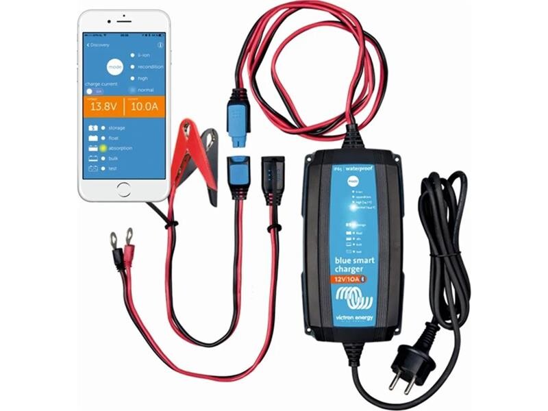 Chytrá nabíjačka batérií BlueSmart 12V/25A IP65+DC konektor
