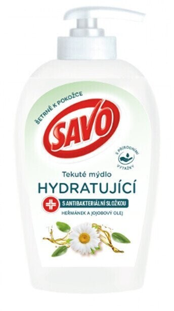 SAVO tekuté mydlo Harmanček a jojobový olej 250 ml
