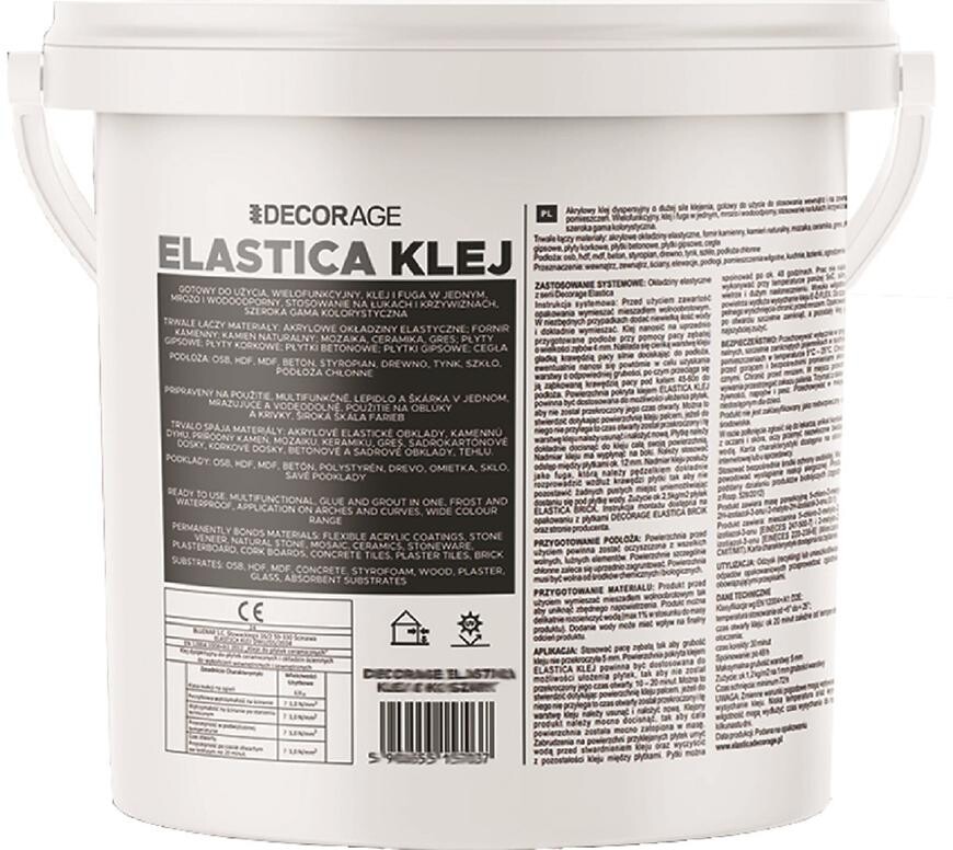 Klej – Fuga ELASTICA grafit 5 kg