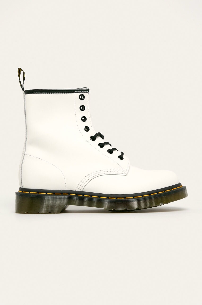 Dr. Martens - Kožené workery 11822100-White,