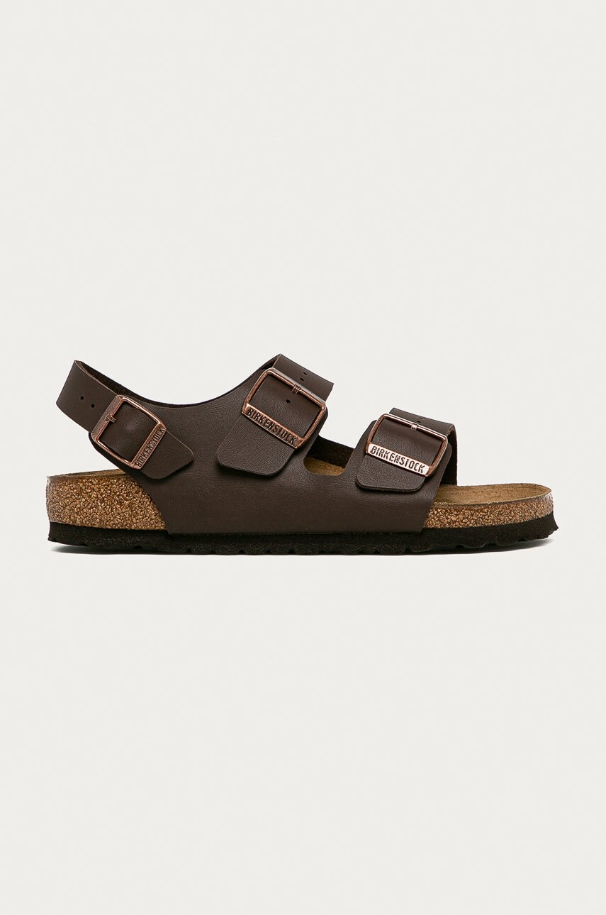 Sandále Birkenstock Milano dámske, hnedá farba, 34703