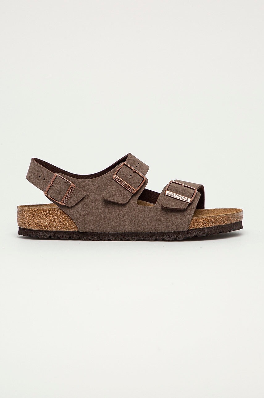 Sandále Birkenstock Milano pánske, hnedá farba, 634501