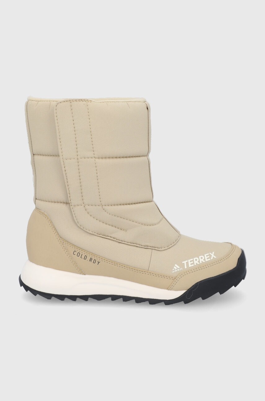 Snehule adidas Performance TERREX CHOLEAH béžová farba