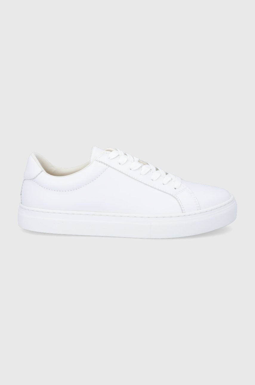 Kožená obuv Vagabond Shoemakers Paul 2.0 biela farba