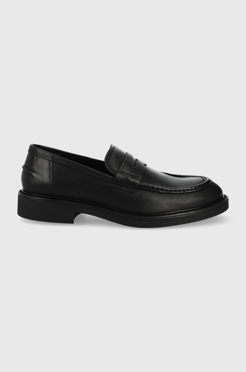 Kožené mokasíny Vagabond Shoemakers Alex M pánske, čierna farba