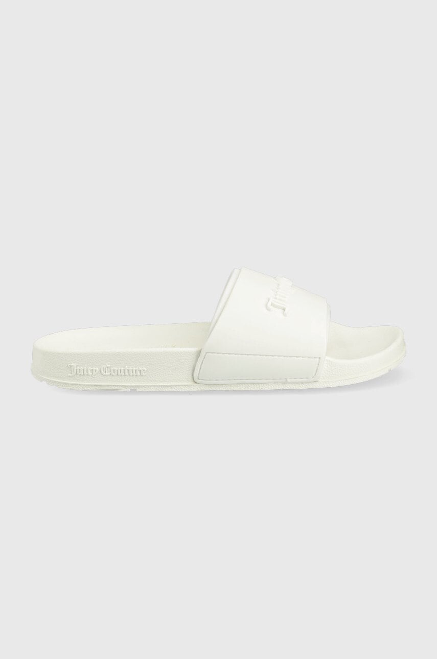 Šľapky Juicy Couture BREANNA EMBOSSED dámske, biela farba, JCAY121047