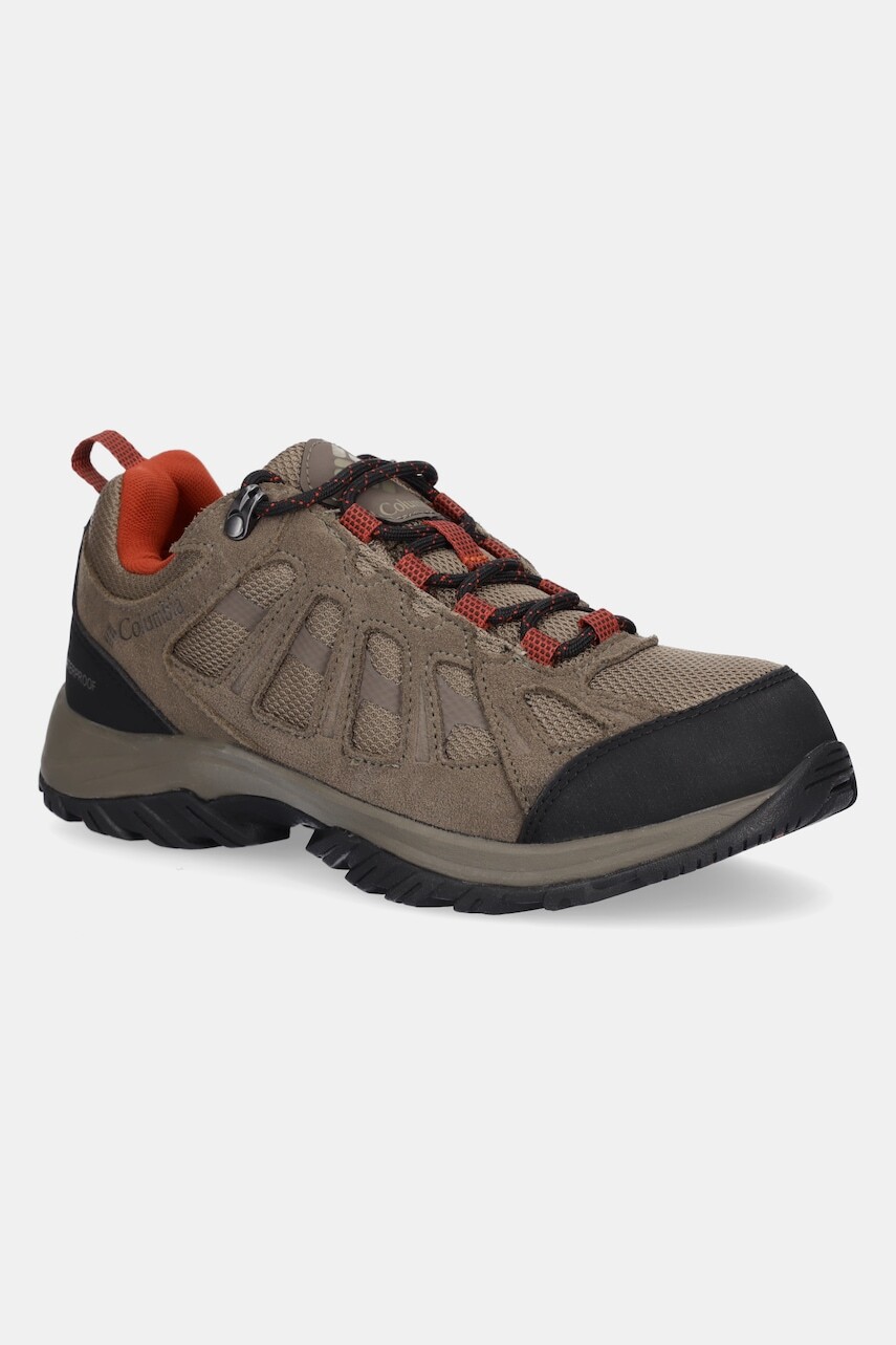 Topánky Columbia Redmond III Waterproof pánske, šedá farba, 1940591