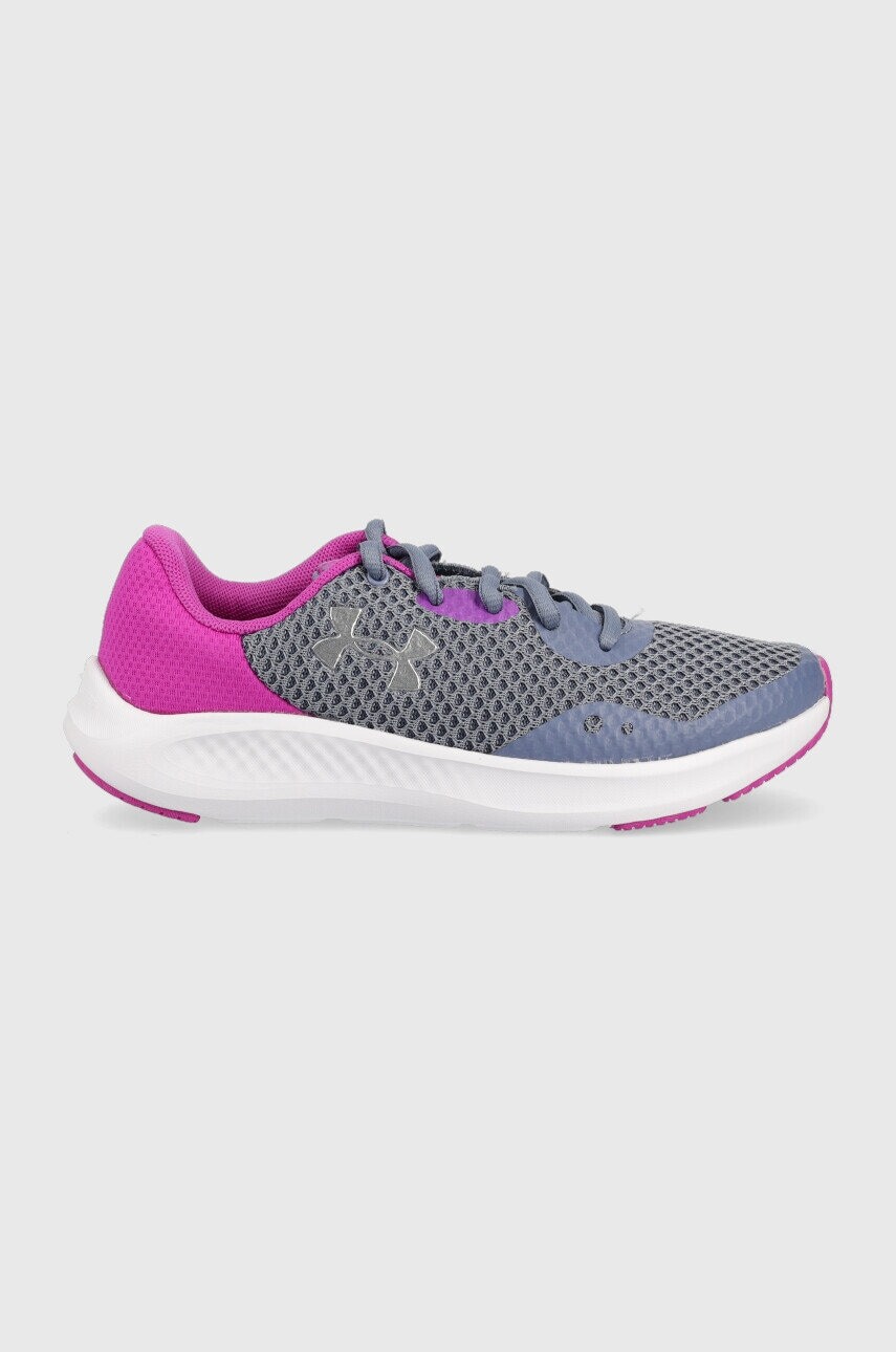 Detské tenisky Under Armour šedá farba