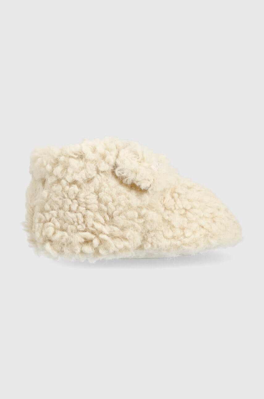 Topánky pre bábätká UGG Bixbee béžová farba,