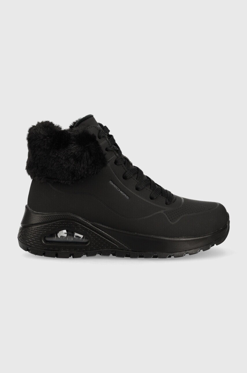 Tenisky Skechers Uno Rugged-fall Ai čierna farba