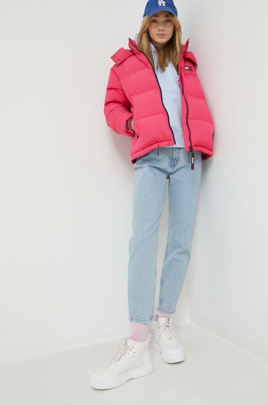 Rifle Abercrombie & Fitch The '80s Mom dámske, vysoký pás