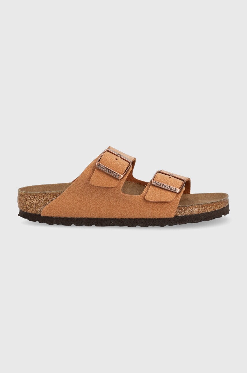 Šľapky Birkenstock Arizona dámske, hnedá farba, 1025046