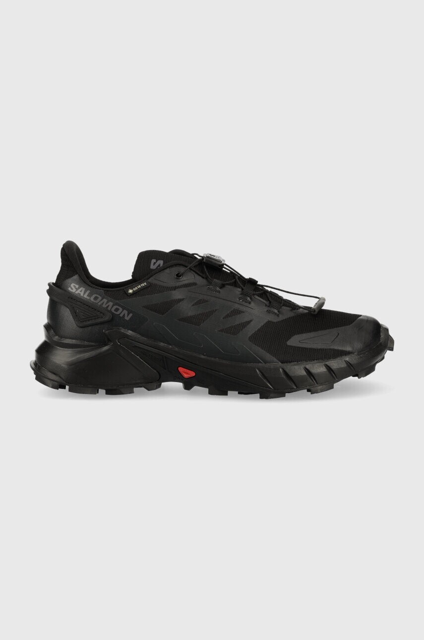 Topánky Salomon Supercross 4 GTX pánske, čierna farba, L41731600