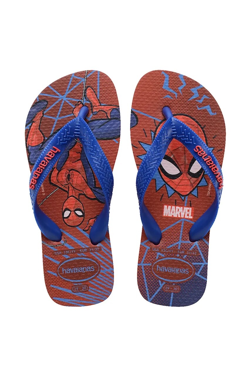 Detské žabky Havaianas červená farba