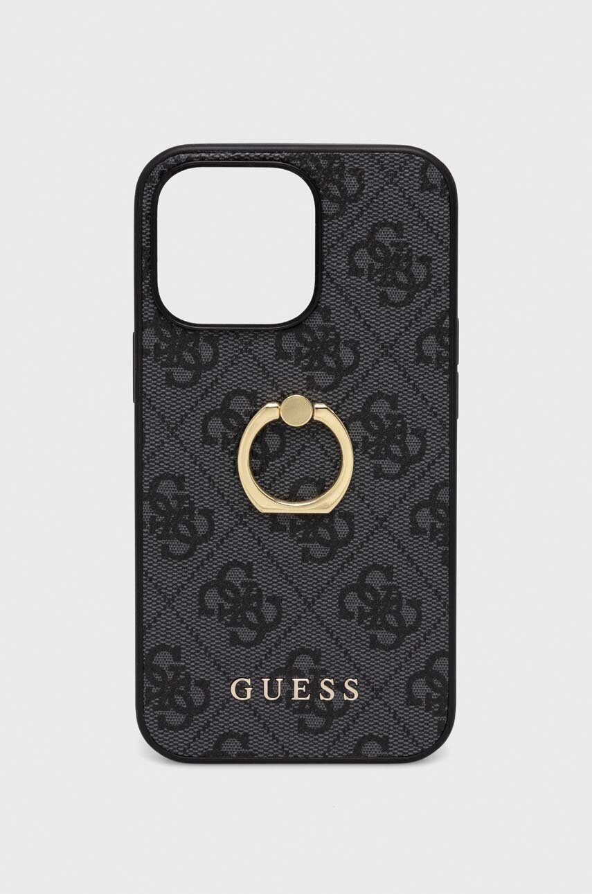 Puzdro na mobil Guess iPhone 13 Pro / 13 6,1 šedá farba