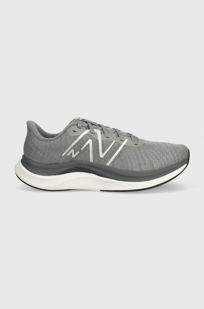 Bežecké topánky New Balance FuelCell Propel v4 MFCPRCG4 šedá farba